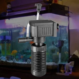 Filtro interno de Acuario, filtro sumergible, poco ruido, flujo de agua ajustable,