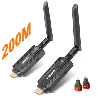 5G 200m inalámbrico Wifi HDMI transmisor de vídeo extensor receptor TV Stick adaptador de pantalla para cámara DVD portátil PC a proyector de TV