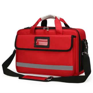 Bolsa médica de primeros auxilios, bolsa de rescate de emergencia al aire libre, bolsa de gran capacidad, bolsas de nailon de viaje deportivas con múltiples bolsillos impermeables vacías