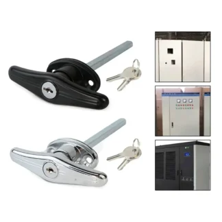 Manija de puerta de cerradura de garaje con cerraduras, cerradura de puerta combinada de aleación de Zinc codificada, mecanismos de cerradura, manija en T, Camper trasero
