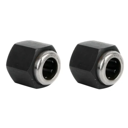 2 uds R025 12mm tuerca hexagonal de rodamiento unidireccional para HSP 94188 94122 1/8 1/10 RC modelo coche Buggy camión VX 28 21 18 16 motor Nitro