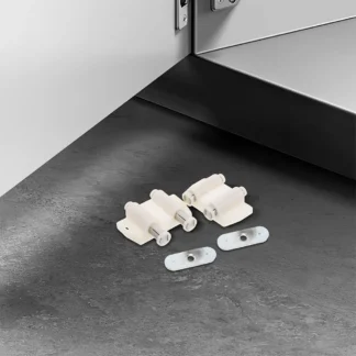 Pestillo táctil de alta resistencia para puerta de gabinete de rebote, pestillo magnético, manija Invisible, diseño libre, 3 uds.