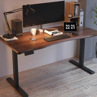 Organizador de Escritorio de ordenador para estudio de lectura, asiento de escritura, Simple, Elevable, Escritorio, Oficina, muebles para el hogar