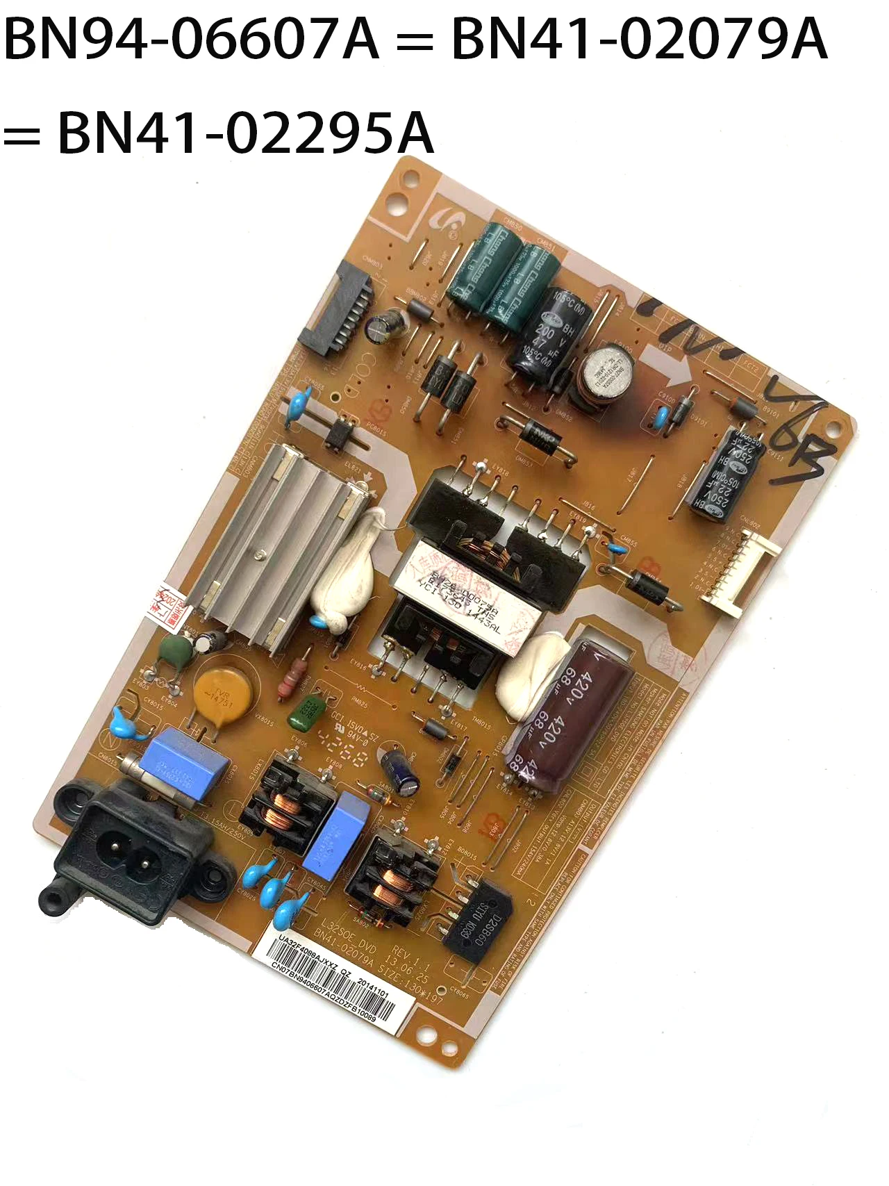 Placa de fuente de alimentación Original y genuina, BN94-06607A = BN41-02079A = BN41-02295A, para UA32F4088AJ, UA32F4088AR, UA32F4088