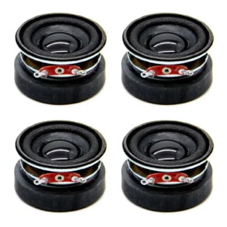 Minialtavoz de Audio para cine en casa, 4 piezas, 1,5 pulgadas, 4 Ω, 3W, 40mm