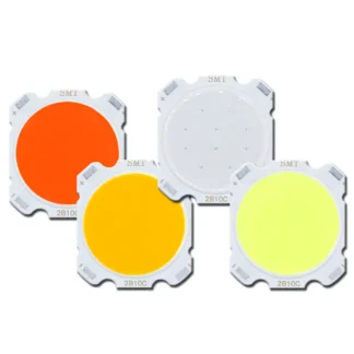 Panel de luz LED COB, 10 piezas, 3W, 5W, brillo 20mm, rojo, verde, azul, amarillo, blanco