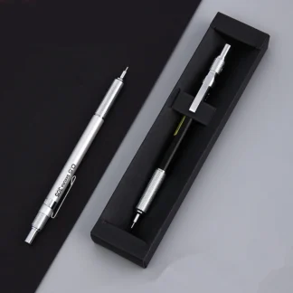 Lápiz mecánico automático de carcasa de Metal de XS-305 japonés, 0,3/0,5mm, dibujo de grafito, suministros de arte de oficina para estudiantes y escuela