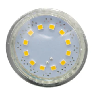 Bombilla LED de cerámica de vidrio blanco cálido, SMD2835, 3W, AC230v, GU10, 3000K, 4000K, Ra80, venta al por mayor