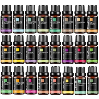 MAYJAM 10ML aceite esencial lavanda jazmín eucalipto vainilla sándalo bergamota romero citrella canela aceite aromático