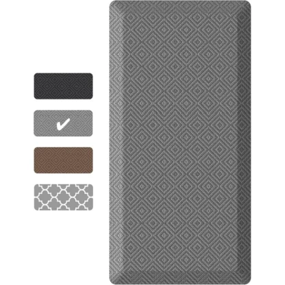 Alfombras de cocina de 9/10 pulgadas de grosor, tapete acolchado de pie antifatiga, impermeable, cómodo y ergonómico