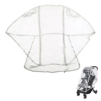 H055 Cubierta lluvia Rain a prueba viento para protección para protección universal accesorio para bebés