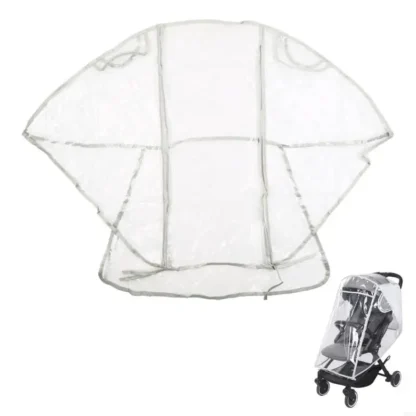 H055 Cubierta lluvia Rain a prueba viento para protección para protección universal accesorio para bebés