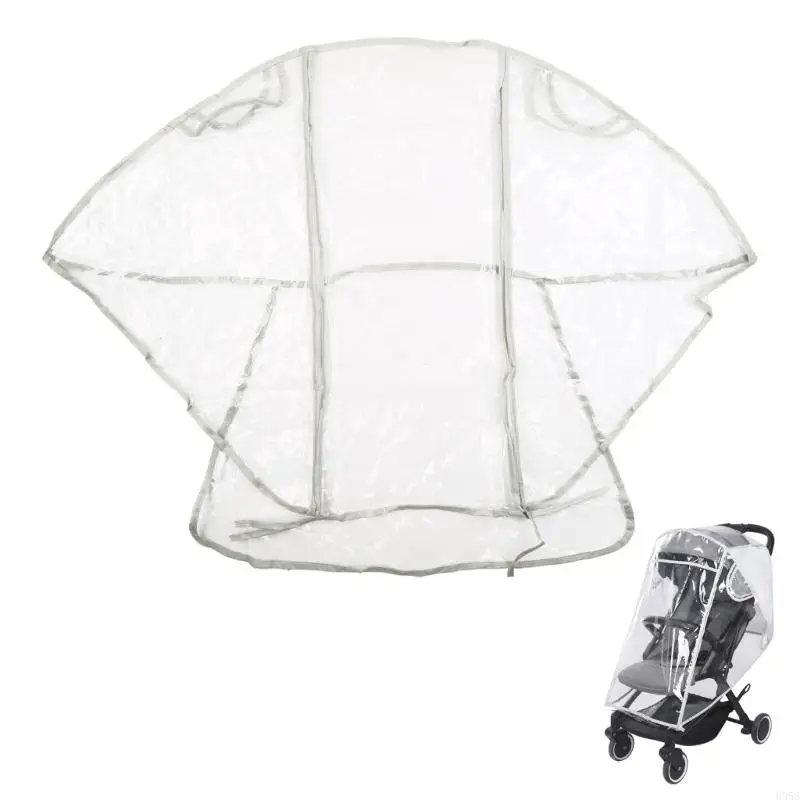 H055 Cubierta lluvia Rain a prueba viento para protección para protección universal accesorio para bebés