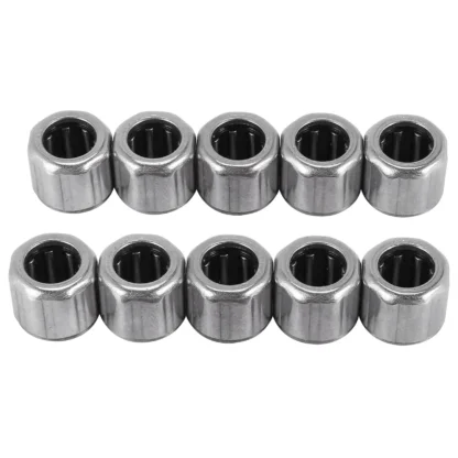 10 Uds rodamiento de agujas HF 081412 Rodamiento de agujas unidireccional octagonal de anillo exterior 8X14X12mm para la industria de fabricación