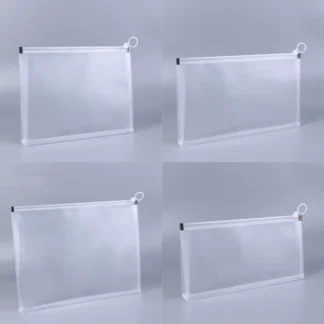 Bolsa para carpetas de suministros, bolsa con cremallera, papelería escolar, carpetas con cremallera, bolsa para documentos, bolsillos para carpetas, carpeta escolar, archivador de oficina