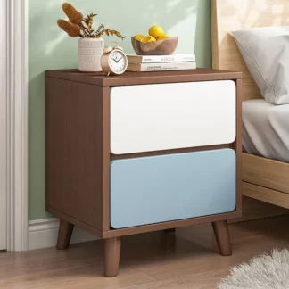 Mesita de noche nórdica, mesita de noche, muebles de dormitorio, cómoda de madera, Mini armario de almacenamiento, estante pequeño Simple