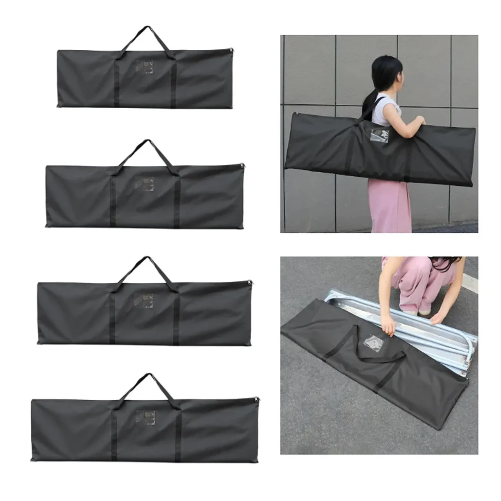 Bolsa de estante de exhibición publicitaria multifuncional con asas de transporte impermeable