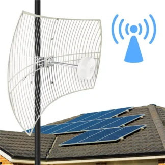 Antena exterior de revolución 5G, alimentación de 698-6000MHz, rejilla de antena 4G 5G para teléfono, Radio, TV, antenas parabólicas de malla YDH