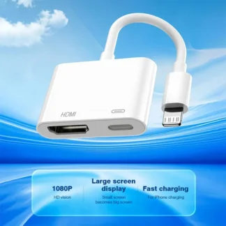 Adaptador de Cable de proyección Compatible con teléfono a HDMI, 1080P, para Iphone a TV, pantalla HD, convertidor de vídeo, conector de pantalla de sincronización de Audio