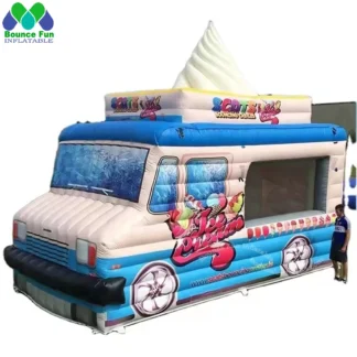 Camión de helados inflable personalizado, tienda de campaña, quiosco de venta de palomitas de maíz, coche para evento comercial publicitario