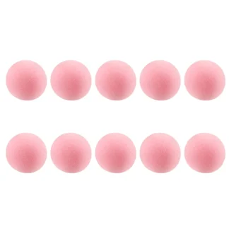Paquete de 10 parabrisas de micrófono con auriculares de solapa, cubierta de espuma de esponja para micrófono, parabrisas de micrófono Lavalier de tamaño Mini rosa