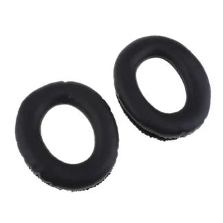 Par de almohadillas de repuesto para auriculares 44 66 K77 K99, color negro