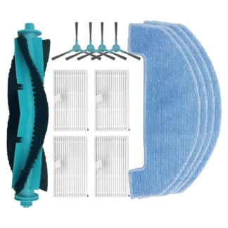 BABZ para Robot aspirador Ultenic D10, repuesto de Cepillo Lateral principal, filtro HEPA, almohadillas de fregona, accesorios de repuesto