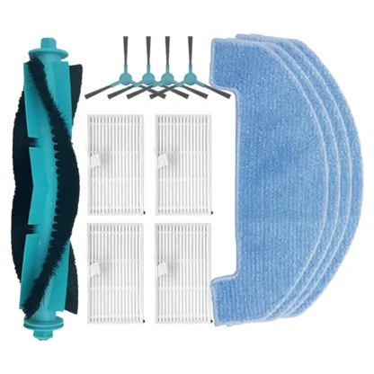 BABZ para Robot aspirador Ultenic D10, repuesto de Cepillo Lateral principal, filtro HEPA, almohadillas de fregona, accesorios de repuesto