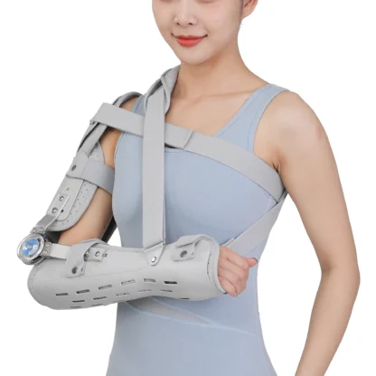 Protector de hombro anterior para terapia de rehabilitación, dispositivo de fijación de cuello y hombros para fijación de fracturas