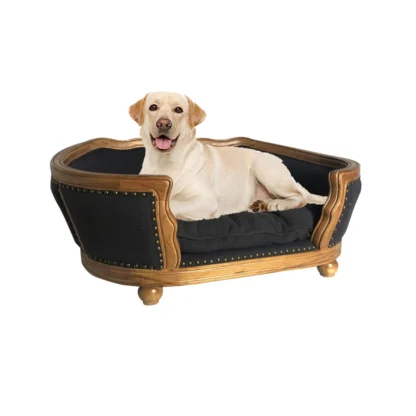 Varios acabados disponibles, sofá cama de cuero y lujo para mascotas de interior grande para perros y gatos