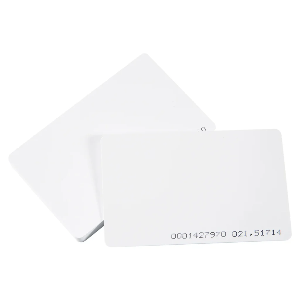 ABSQ-50 piezas de proximidad inteligente TK4100 125kHz RFID tarjeta de proximidad entrada acceso de identificación vacío