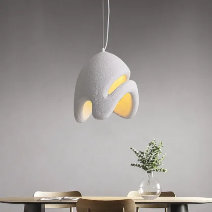 Lámpara colgante moderna de wabi-sabi, decoración del hogar con personalidad original para salón, comedor, dormitorio, cafetería
