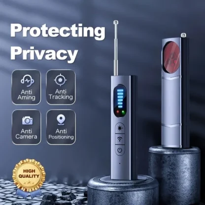 Protección de seguridad T15 cámara espía oculta Anti rastreador GPS de coche inalámbrico RF todos los detectores de señal dispositivo de escucha Scanner Gadgets