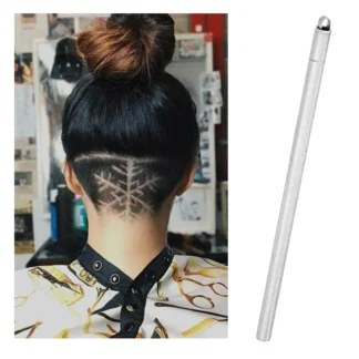 Herramienta de afeitado de pluma de grabado de modelado de pluma de pelo profesional