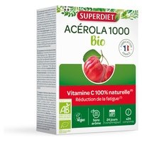 Acerola Bio 1000 (masticables) 24 comprimidos masticables - Superdiet