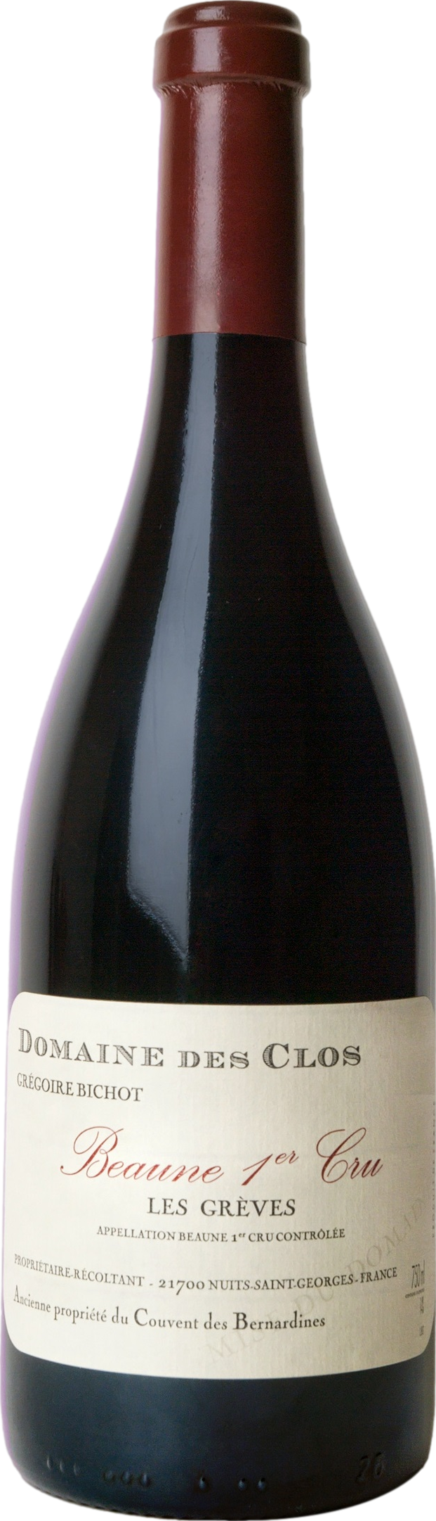 Domaine des Clos Beaune Premier Cru Les Greves 2017