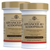 Pack Acidophilus avanzado 40 + probiótico vegano 2 botes de 60 cápsulas - Solgar
