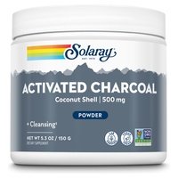 Activated Coconut Charcoal (Carbón Activo) 150 g - Solaray