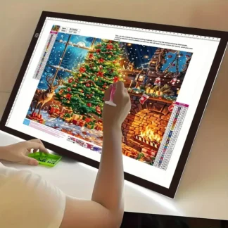 Almohadilla de luz Led regulable de tres niveles A3/A4/A5, tablero de dibujo, caja de luz de rastreo, protección ocular más fácil para pintura de diamantes