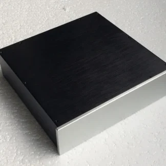 430x120x410mm DIY preamplificador de aluminio carcasa para amplificador caja de auriculares caja de alimentación preamplificador trasero clase DAC chasis trasero HiEnd PSU