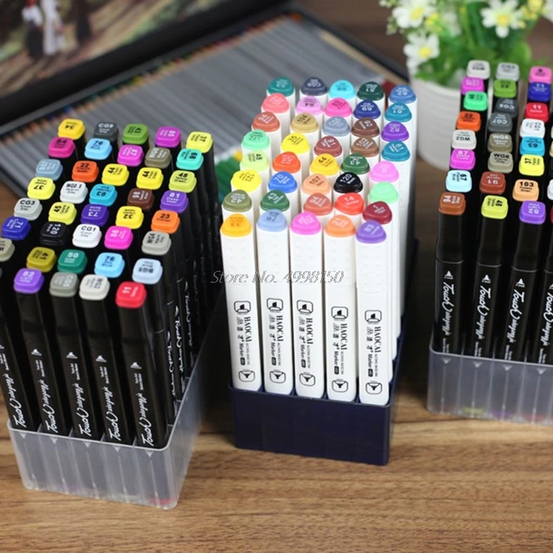 Soporte de escritorio para bolígrafos, organizador multifunción de escritorio con 30/40 ranuras, color negro/blanco, 1 unidad
