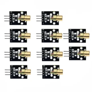 KY-008 650 nm Lasersendermodul mit Lasersensormodul, nicht modulierende Röhre, Laserempfängermodul-Kit