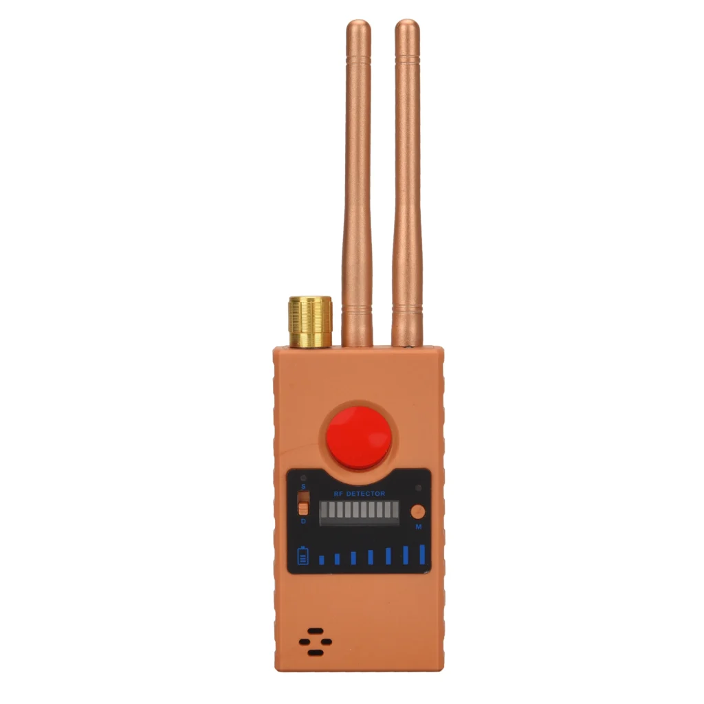 Detector de cámara oculta antiespía, buscador de insectos de Audio WiFi GSM, rastreador GPS, detección de señal RF inalámbrica, escáner de auriculares Bluetooth