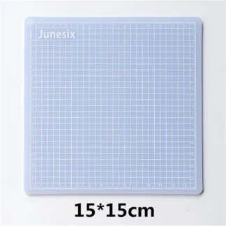 Estera de corte de PVC autocurativa de doble cara, almohadilla de grabado para manualidades, herramienta de tallado de sello de goma Manual de artista, tablero cortador para estudiantes, 15cm
