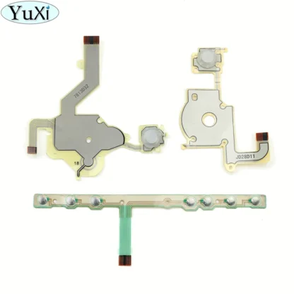 YuXi botones izquierdo derecho botón Flex Ribbon montaje de Cable Flex Cables piezas de reparación de repuesto componente para PSP 2000
