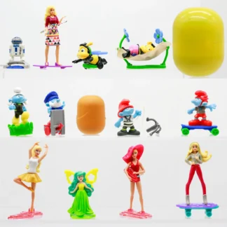 Kinder Gashapon cápsula juguetes sorpresa Anime dibujos animados película personajes figuras coches animales soldados princesa muñecas Etc. Regalos para niños