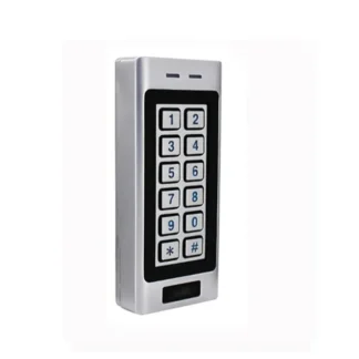 Control de acceso de doble relé, abridor de puerta, cerradura de puerta, teclado, controlador de lector RFID, 125KHz, Metal, interior y exterior