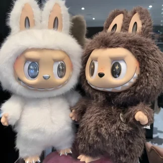 Muñeca Labubu, los monstruos te encontrados, figuras de acción Kawaii, decoración de vinilo, juguete de peluche móvil, modelo coleccionable, regalo de cumpleaños