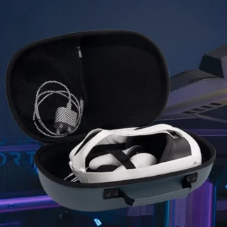 Bolsa almacenamiento amigable para viajes para los controladores auriculares juegos 896c