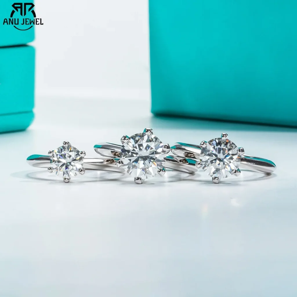 Anillo de compromiso AnuJewel 1ct 2ct 3ct 5ct